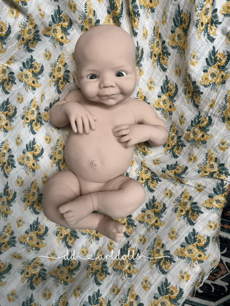 Twinkle BLANK Full Body Silicone Doll Kit DD ArtDolls