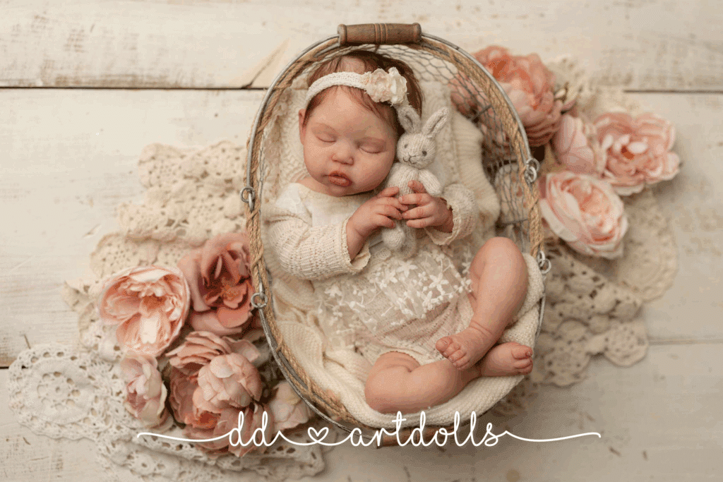 Emma Full Body Silicone BLANK doll kit - DD ArtDolls
