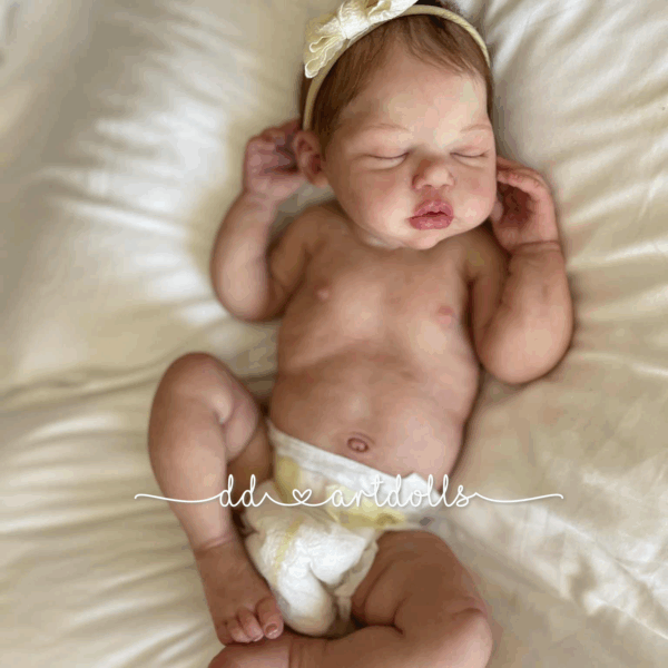 Emma Full Body Silicone BLANK doll kit