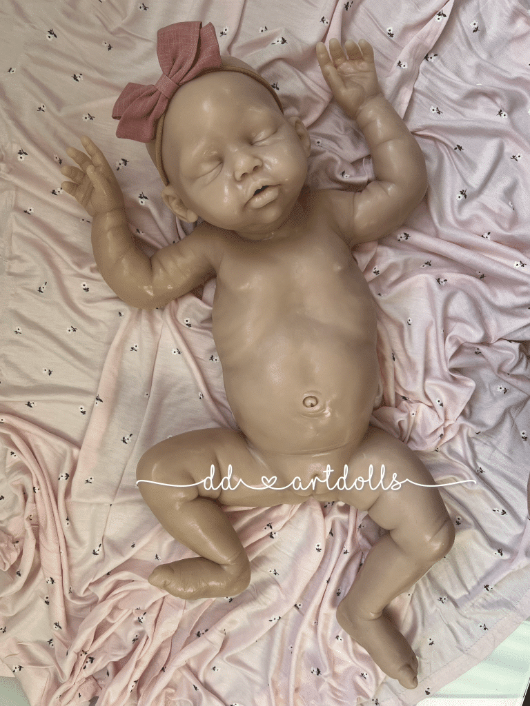 Emma Full Body Silicone BLANK doll kit - DD ArtDolls