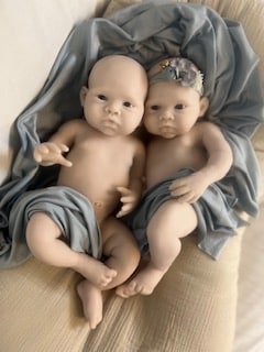 River, awake BLANK Full Body Silicone Doll Kit