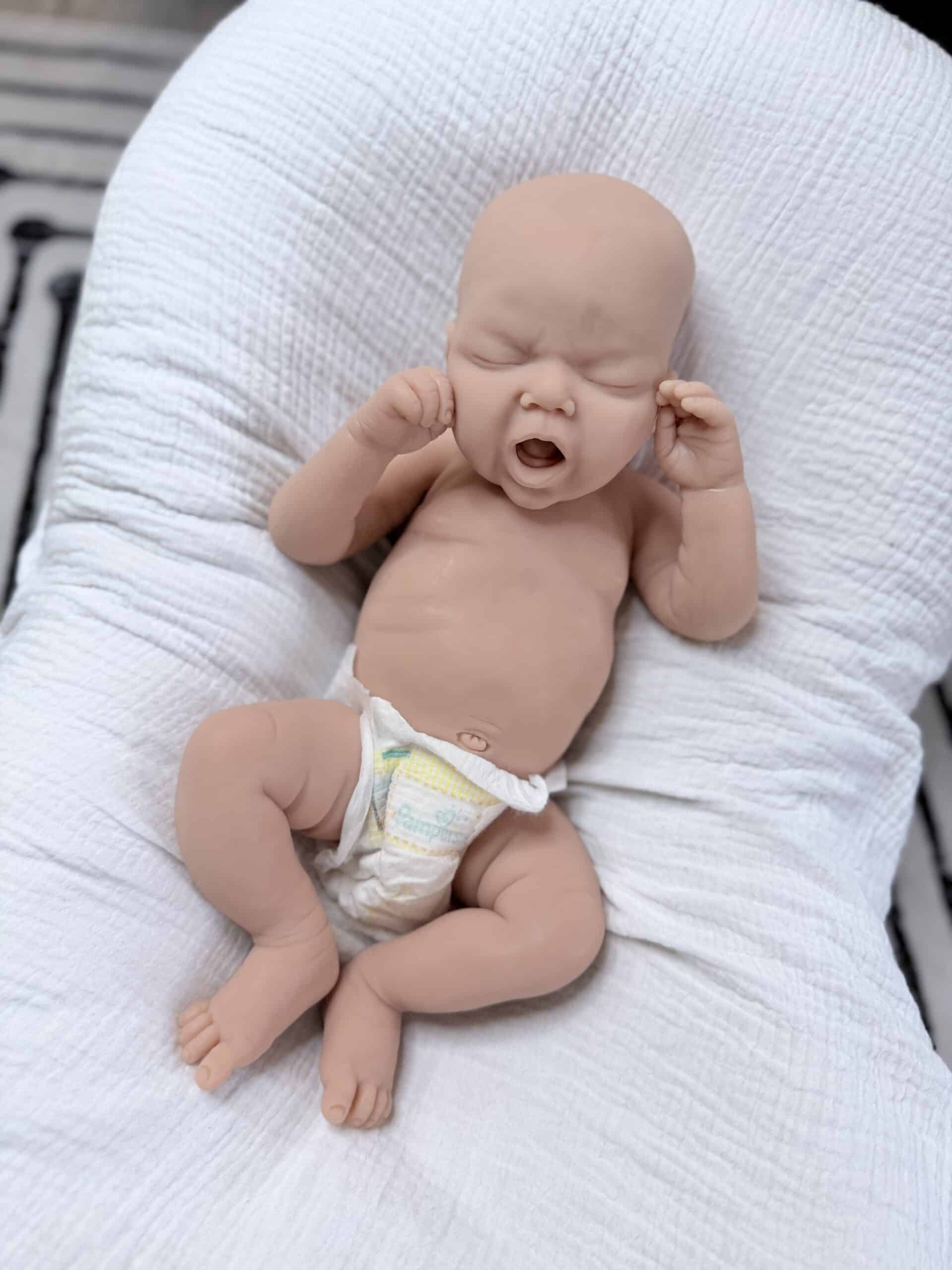 Tula, Yawning BLANK Full Body Silicone Doll Kit - Image 6