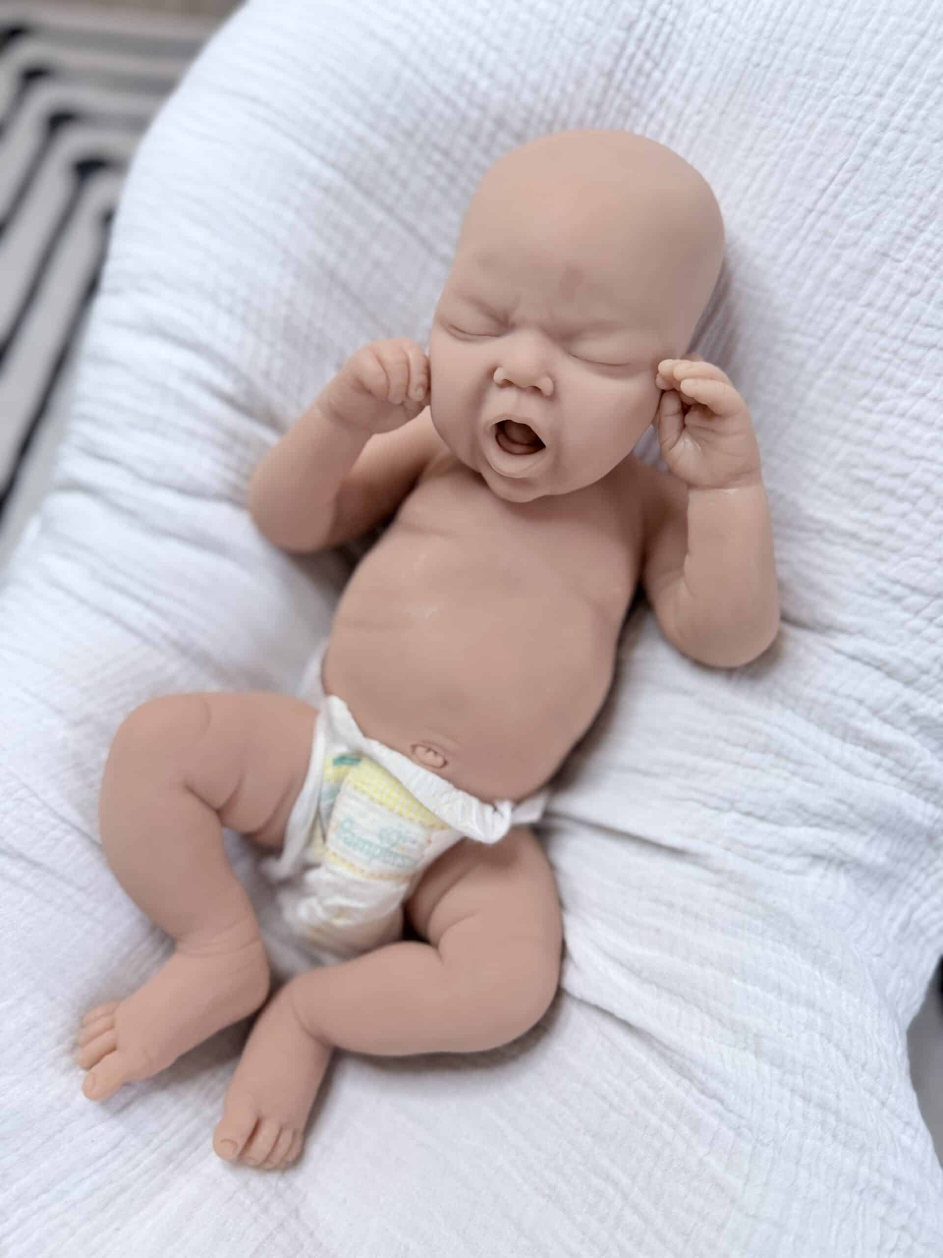 Tula, Yawning BLANK Full Body Silicone Doll Kit - Image 7