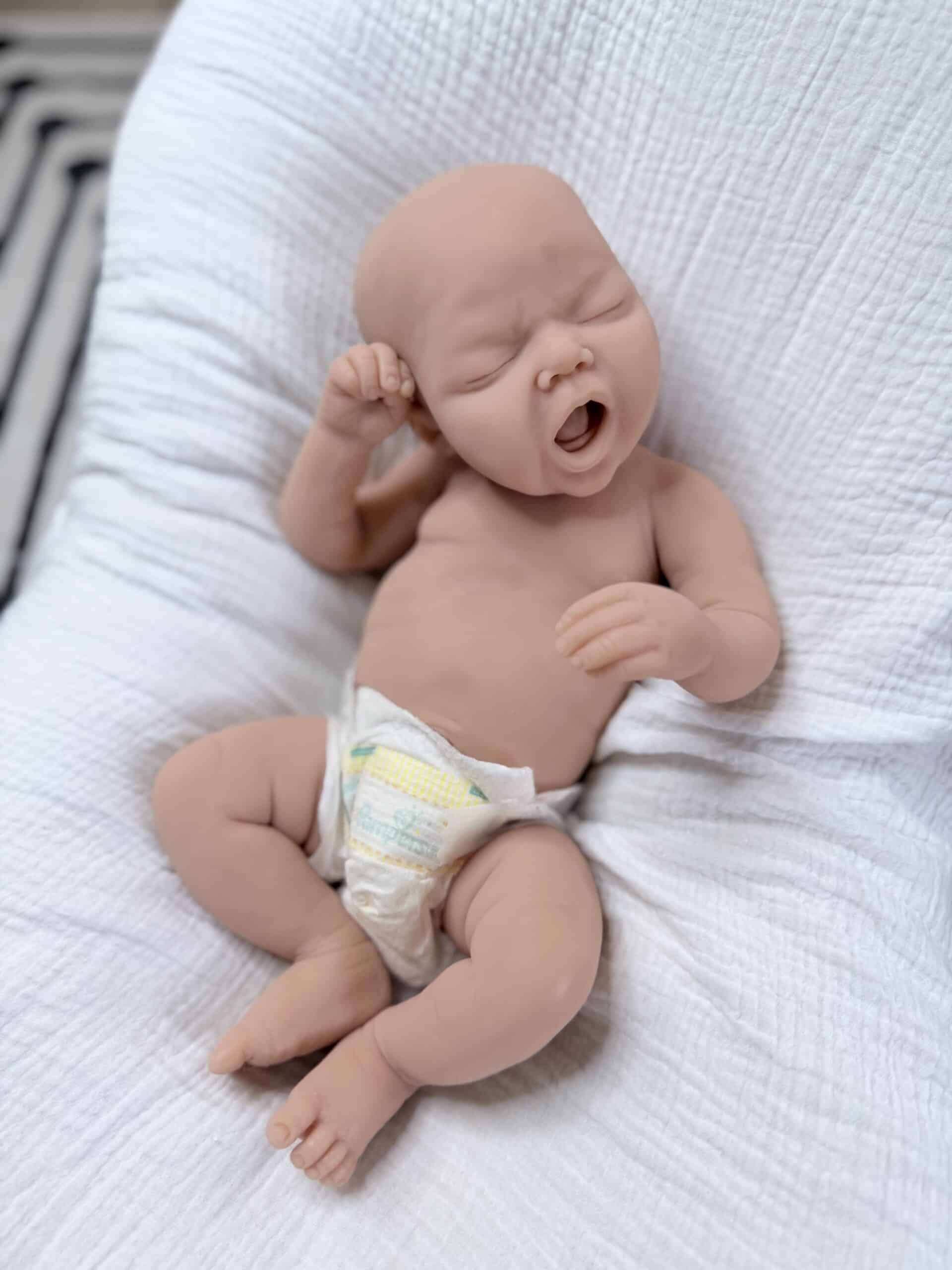 Tula, Yawning BLANK Full Body Silicone Doll Kit - Image 9