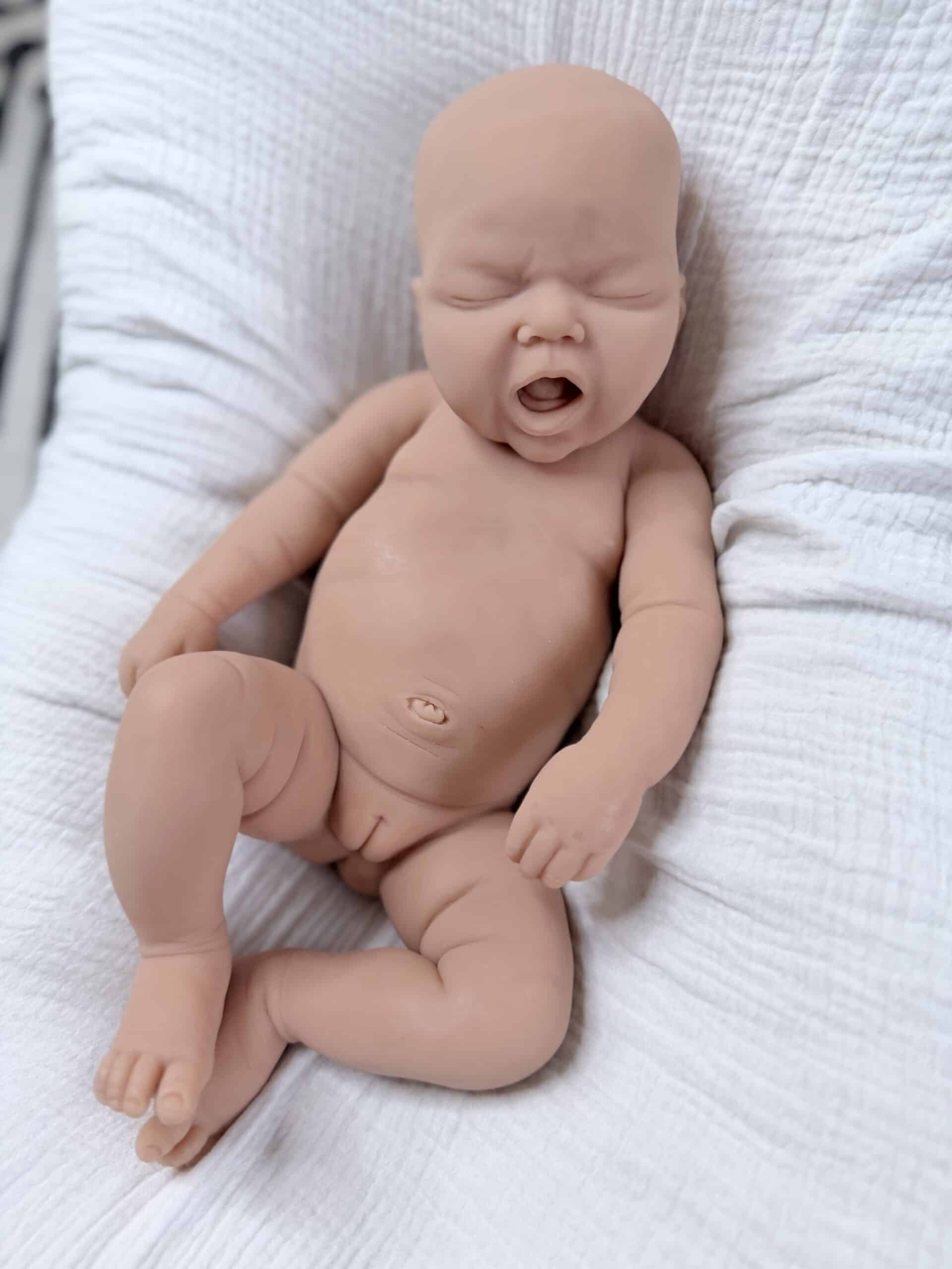 Tula, Yawning BLANK Full Body Silicone Doll Kit - Image 11