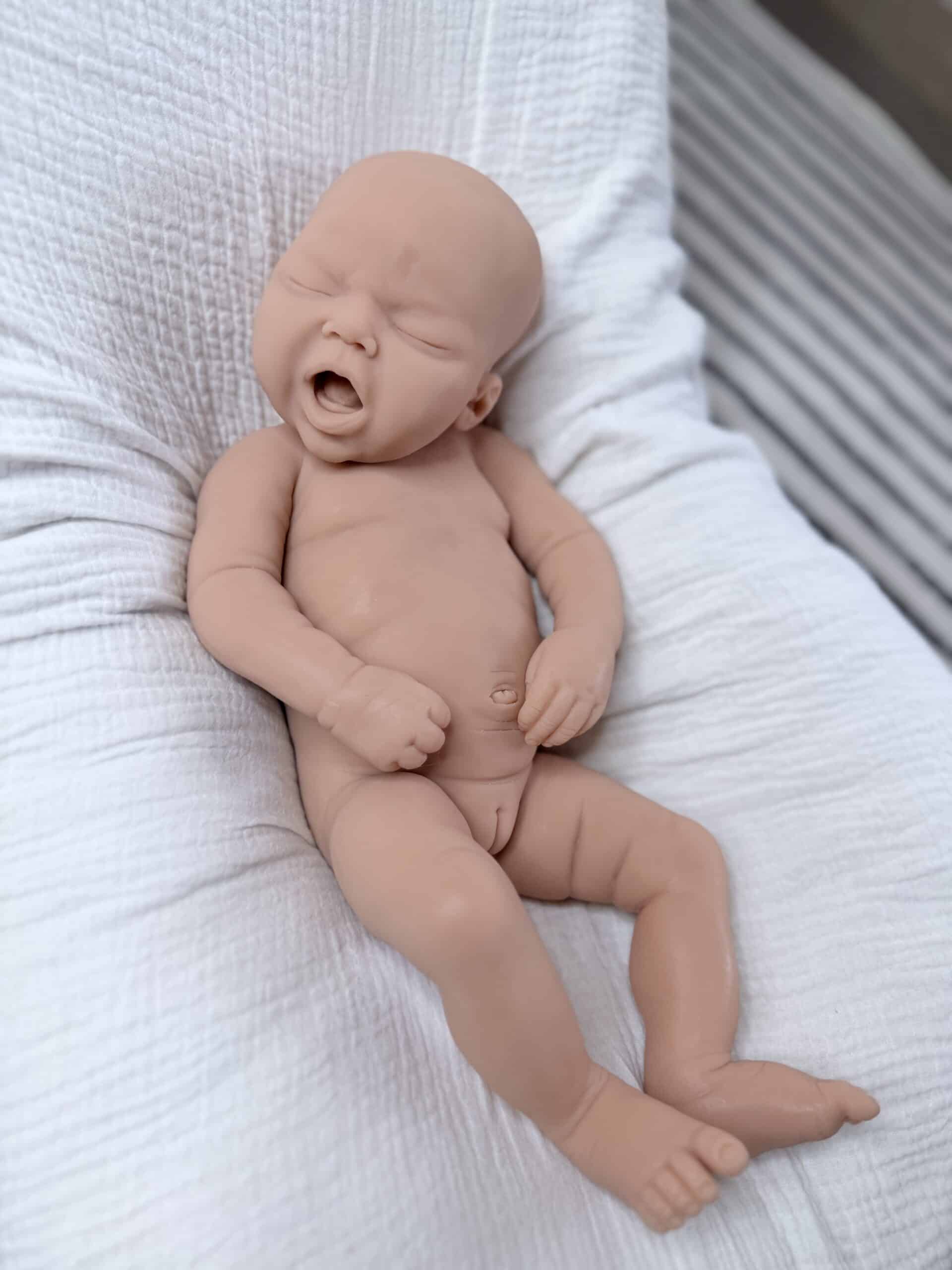 Tula, Yawning BLANK Full Body Silicone Doll Kit - Image 12