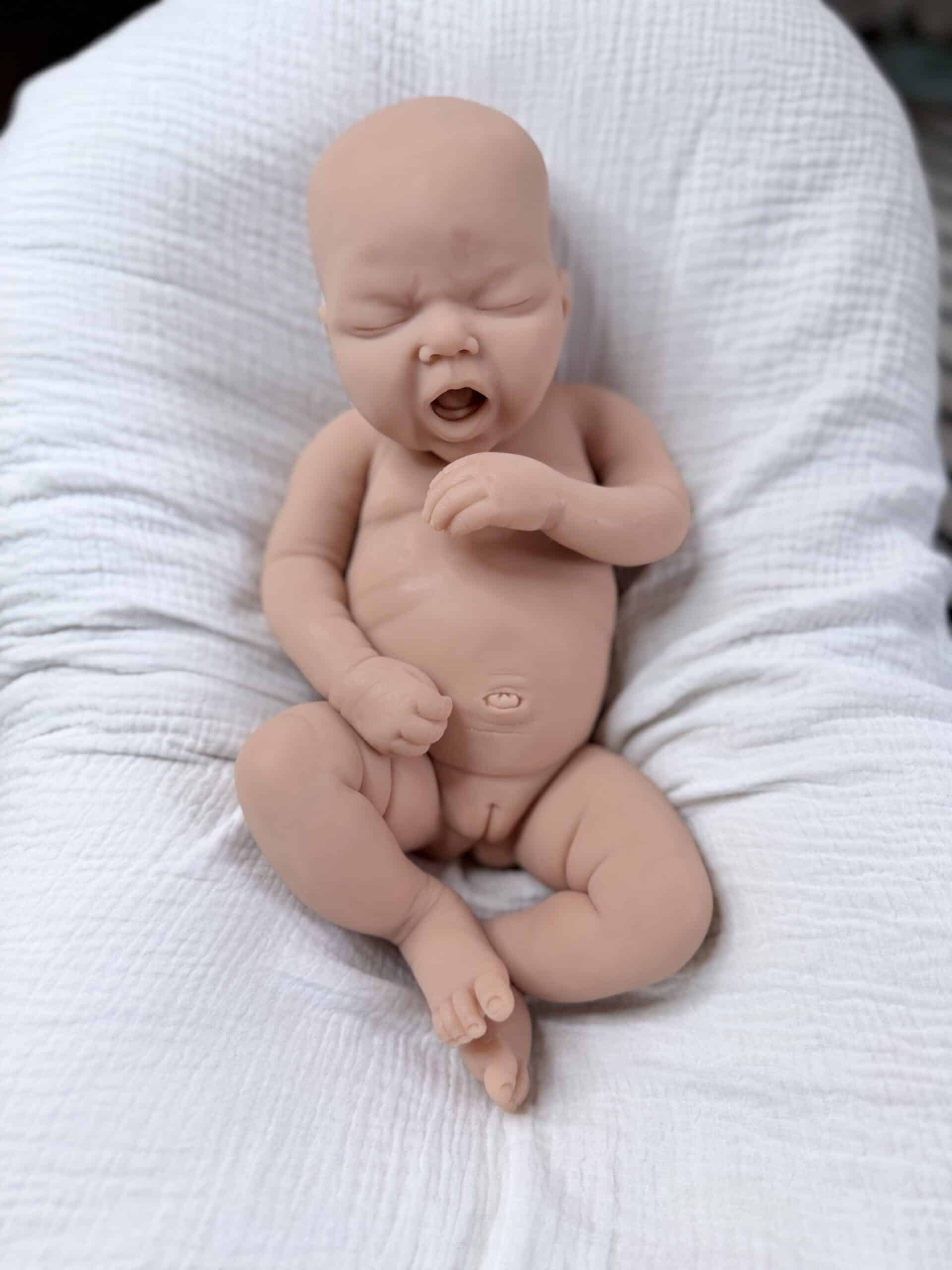 Tula, Yawning BLANK Full Body Silicone Doll Kit - Image 13