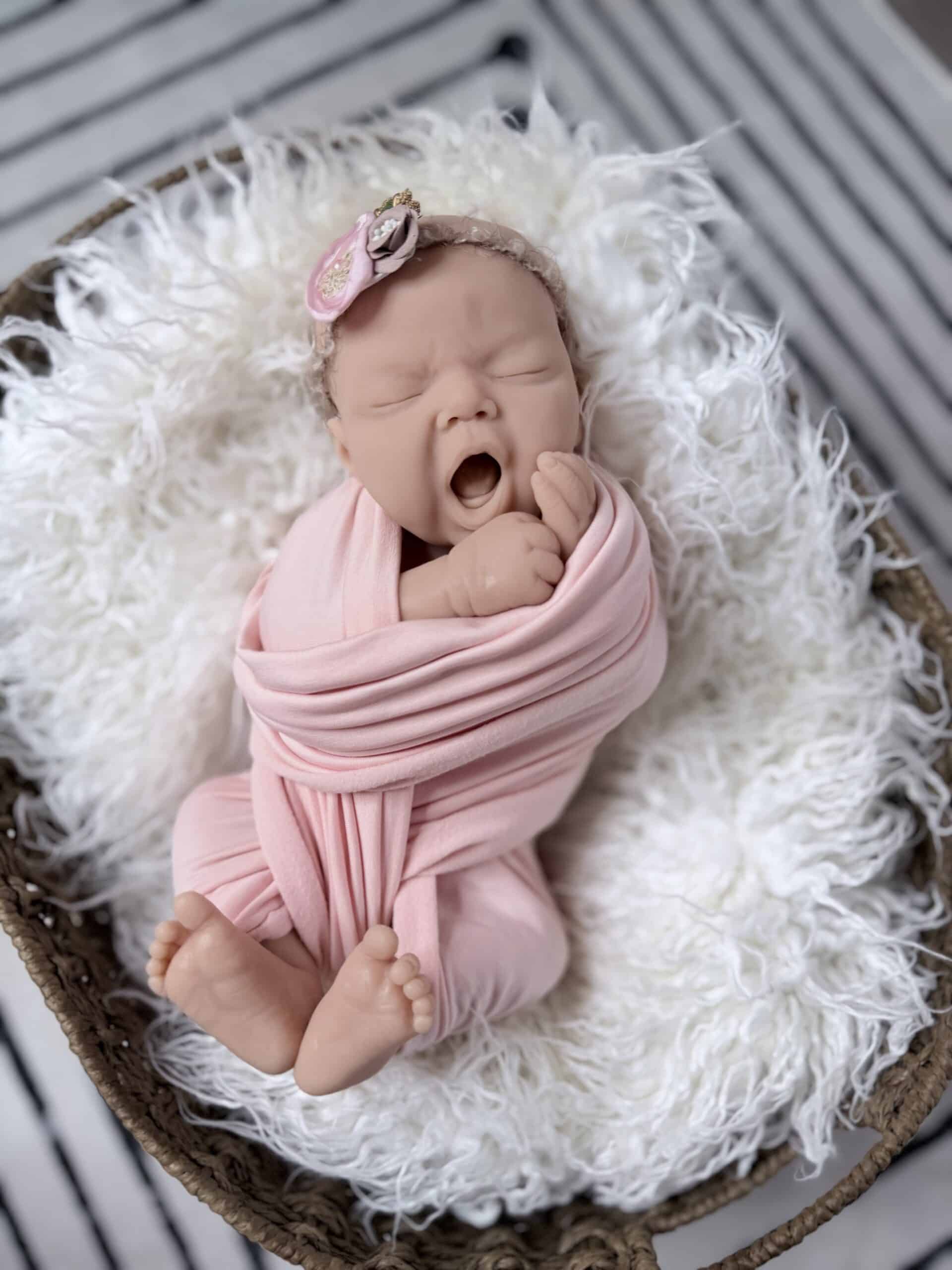 Tula, Yawning BLANK Full Body Silicone Doll Kit - Image 24